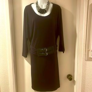 Michael Kors dark dark purple dress
